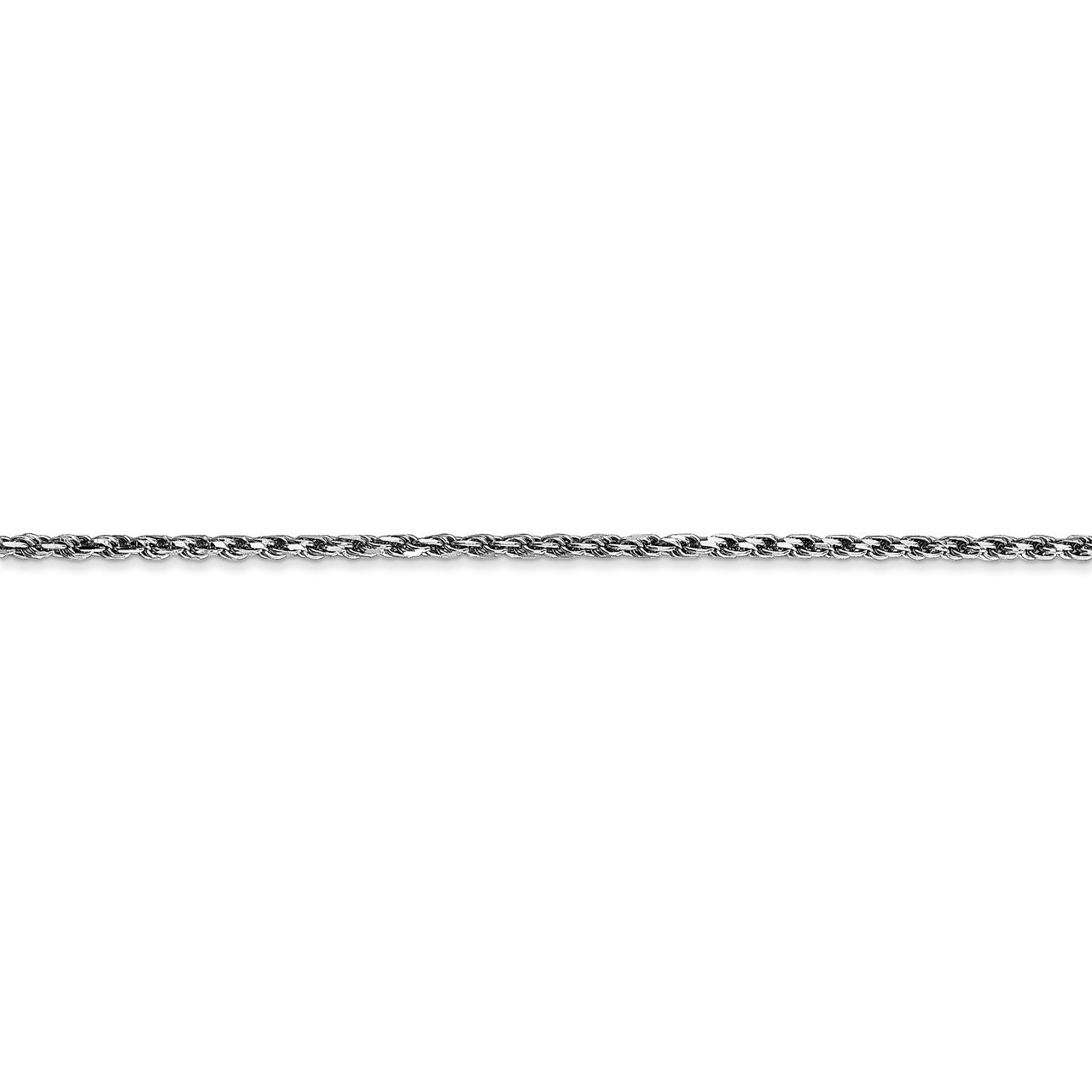 14k WG 1.60mm Solid D/C Machine-Made Rope Chain-2