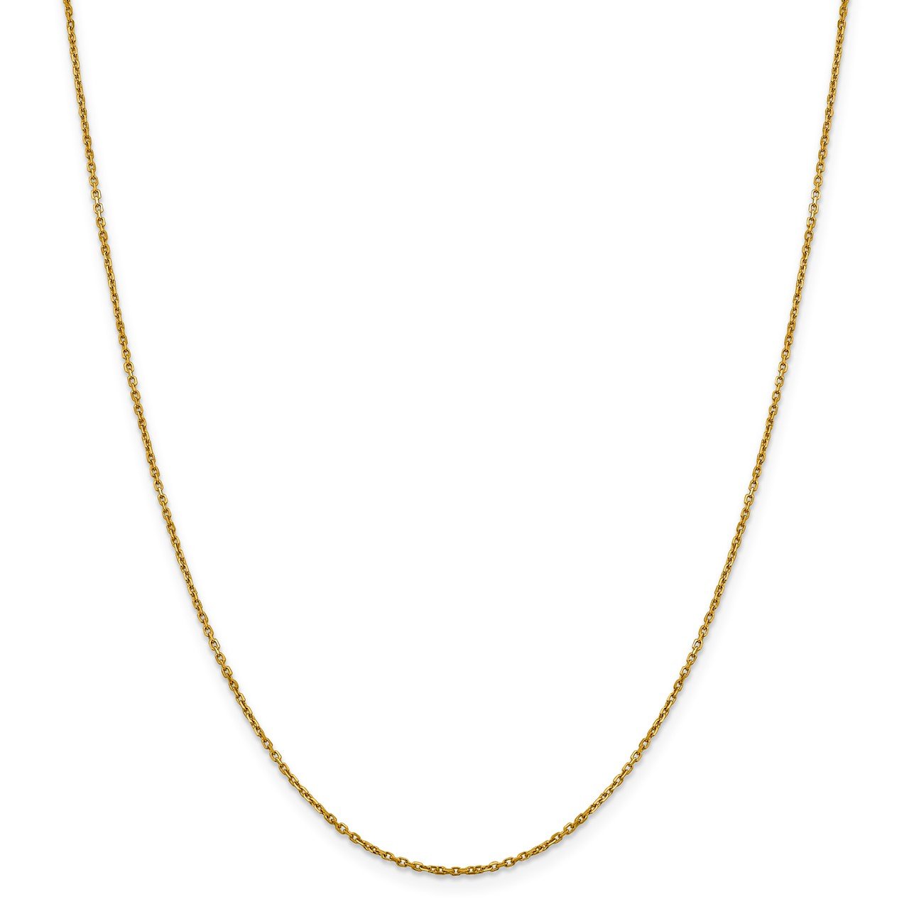 Leslie's 14K 1.25mm D/C Rolo Chain